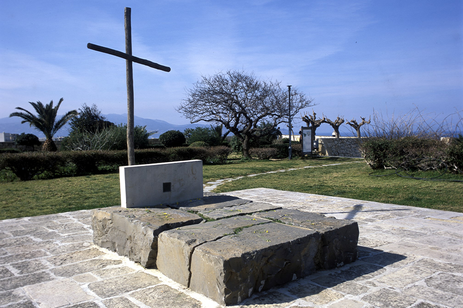 The tomb of Nikos Kazantzakis