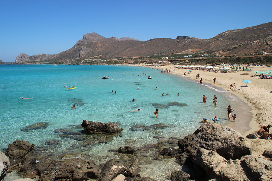 Falasarna beach