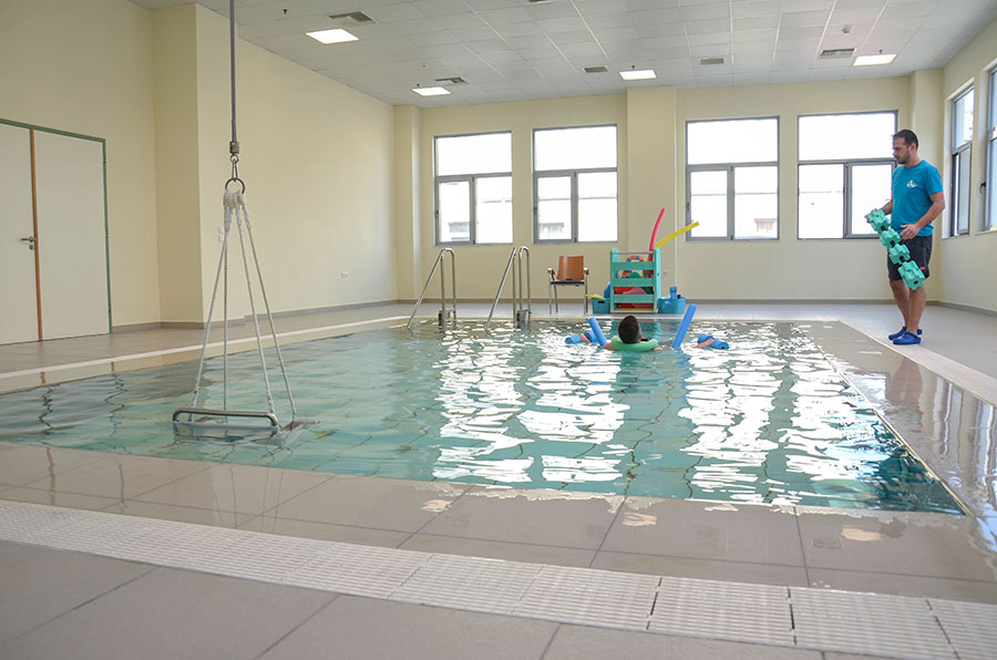 Swimming pool area