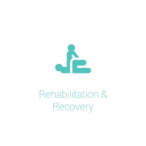 rehabilitation and recovery graphic banner