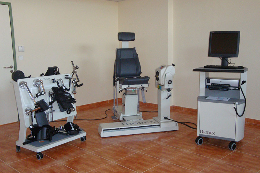 Isokinetic equipment Biodex