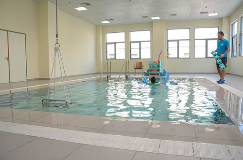 Hydrotherapy & Swimming pool area