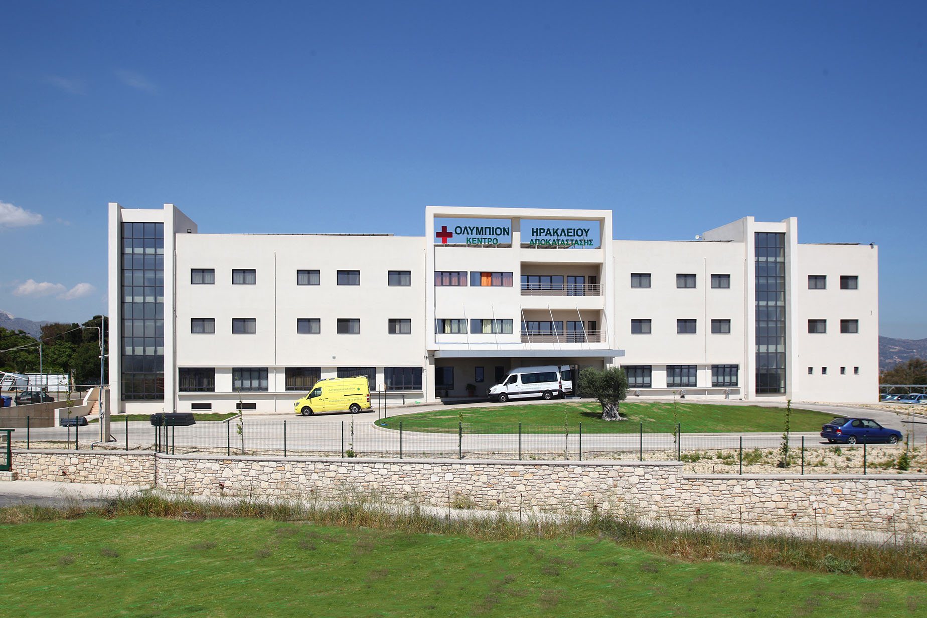 The state-of-the-art OLYMPION Rehabilitation and Recovery Center of Heraklion
